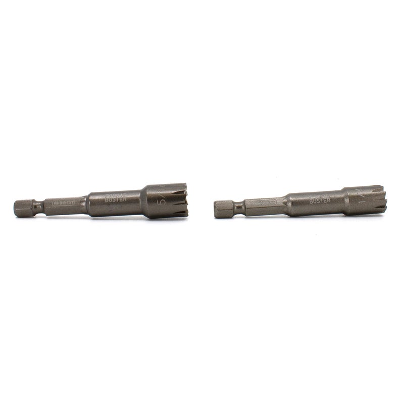 Midwest Snips MIDWEST Pookie Buster - 1/4"" & 5/16"" Magnetic Nut Driver Set with Patented Broach Cutter & Quick Change Hex Shank - MWT-PBSET01 - Image 4
